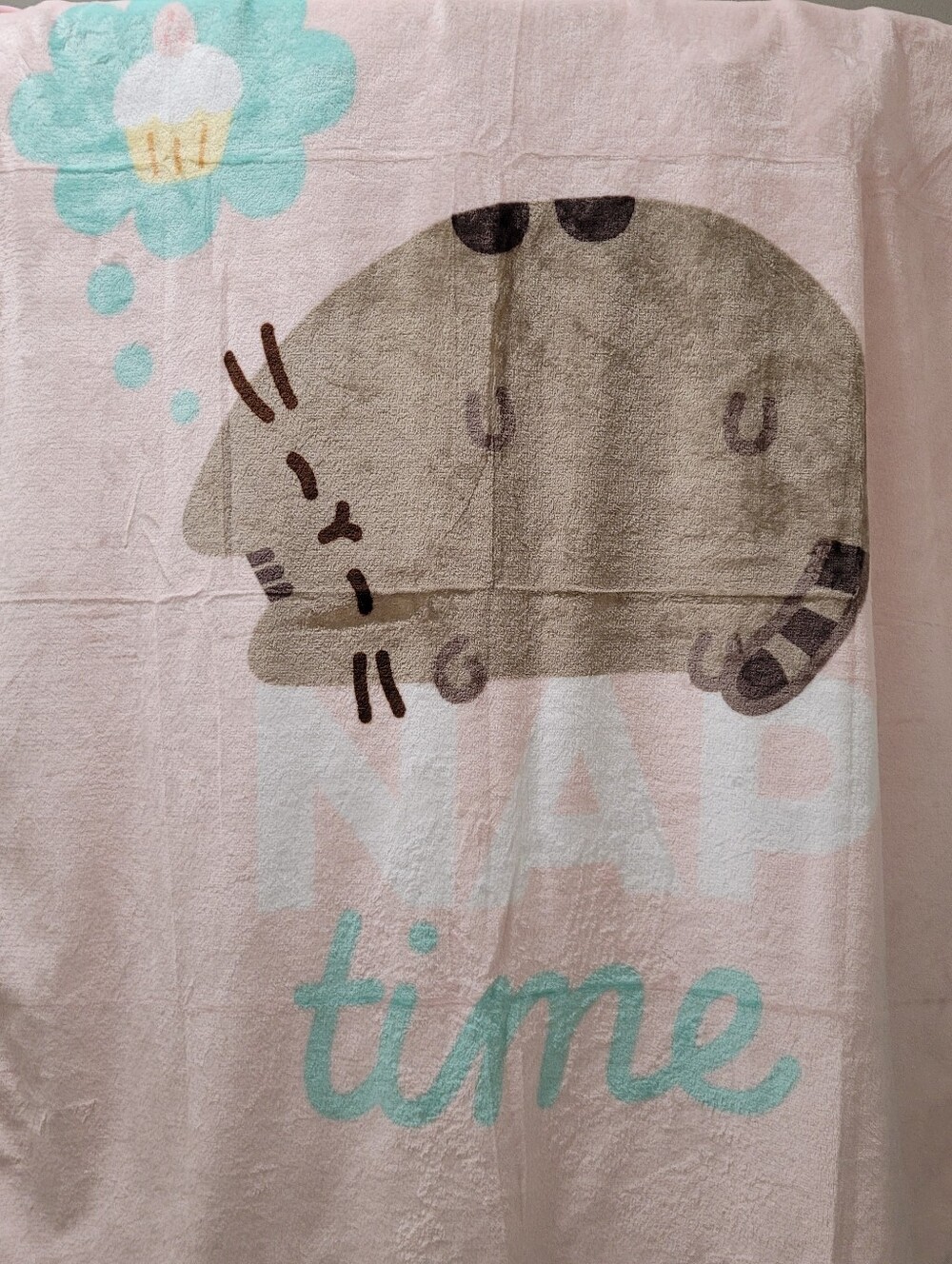 Pusheen "Nap Time" Fleece Blanket Throw